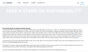 Sodastream's website